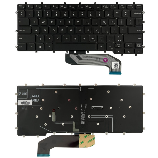 Dell Latitude 7400 9410 2-in-1 DLM18G1 backlit US keyboard - main product image