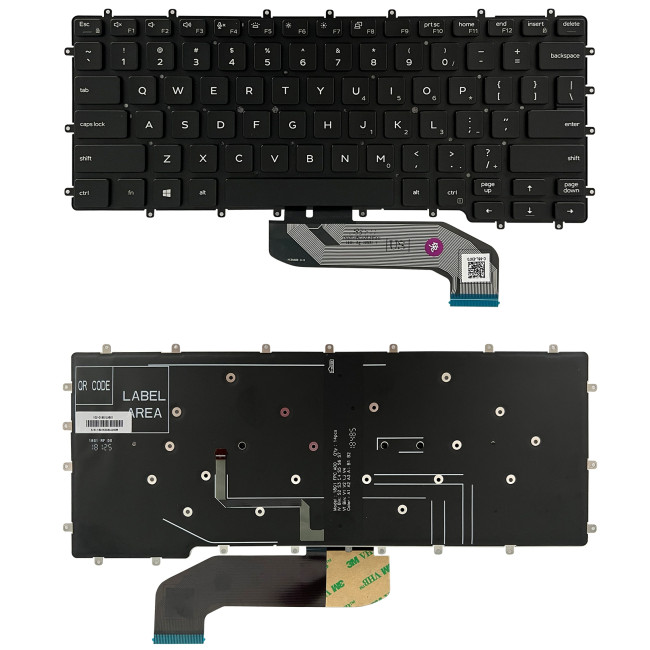 Dell Latitude 7400 9410 2-in-1 DLM18G1 backlit US keyboard - main product image
