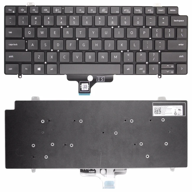 Dell Latitude 7410 US keyboard original - main product image