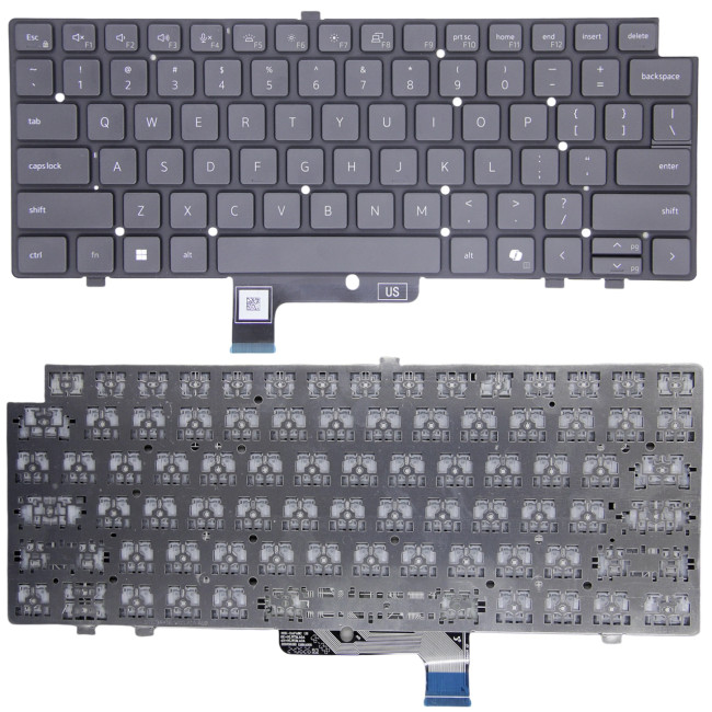 Dell Latitude 7640, Latitude 7340, Latitude 7440, Latitude 7450, US keyboard - main product image
