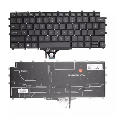 Dell Latitude 9510 9520 backlit US keyboard