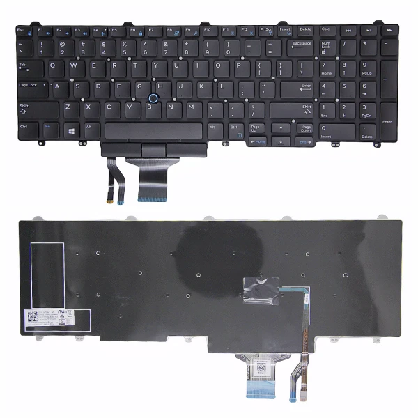 Dell Latitude E5550 E5570 E5580 E5590 E5591 7710 P48F US keyboard - main product image