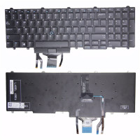 Dell Latitude E5550 E5570 E5580 E5590 E5591 7710 P48F backlit US keyboard