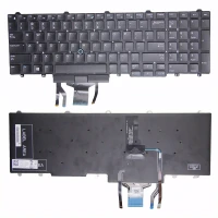 Dell Latitude E5550 E5570 E5580 E5590 E5591 7710 P48F backlit US keyboard