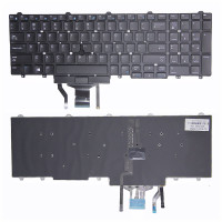 Dell Latitude E5550 E5570 E5580 E5590 E5591 7710 P48F backlit US keyboard OEM