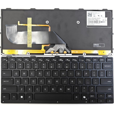 Dell Latitude Pro Rugged 14 / Pro Rugged 13 backlit US keyboard AI