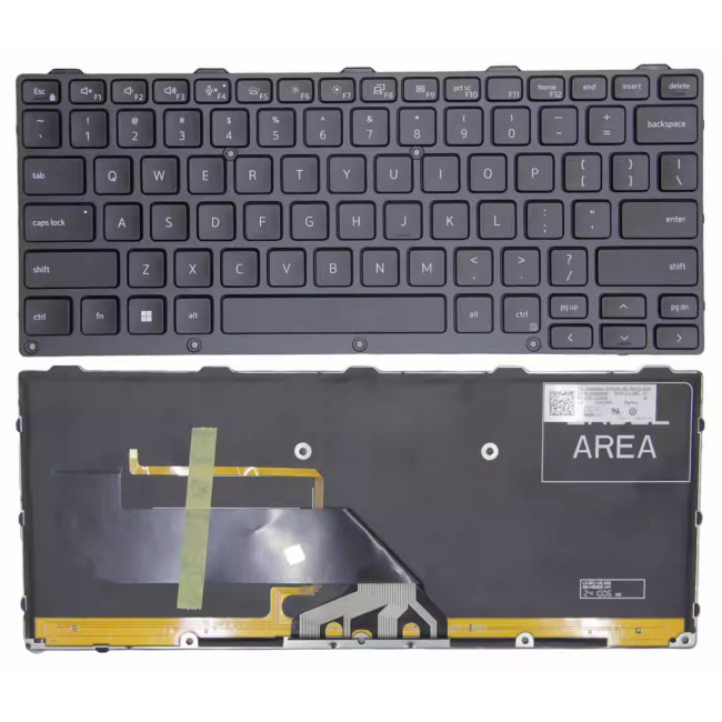 Dell Latitude Rugged 7204 7404 7414 5204 5404 5414 5420 5424 7214 7424, Rugged Extreme, backlit US keyboard - main product image