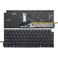 Dell P132F P133F, P185G, P186G, P187G, P190G, P197G, P198G, black backlit US keyboard AI