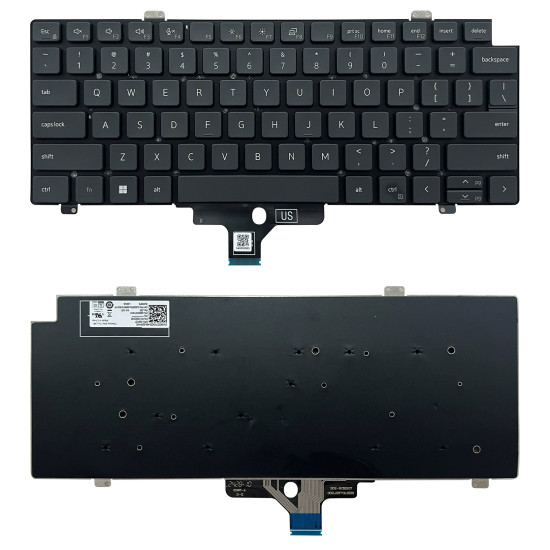 Dell Precision 3470 3480 3490, M3480, M3490, P137G, black US keyboard - main product image