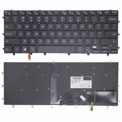 Dell Precision 5510 5520 5530 5540 backlit US keyboard