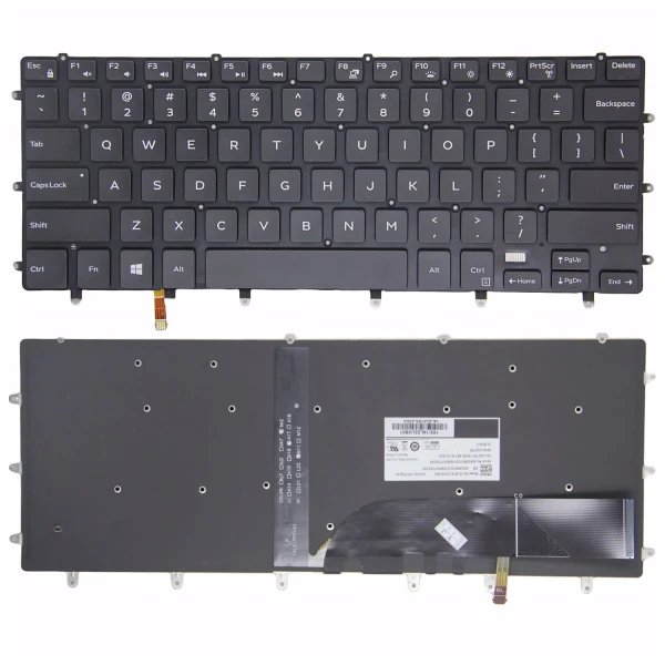 Dell Precision 5510 5520 5530 5540 backlit US keyboard - main product image