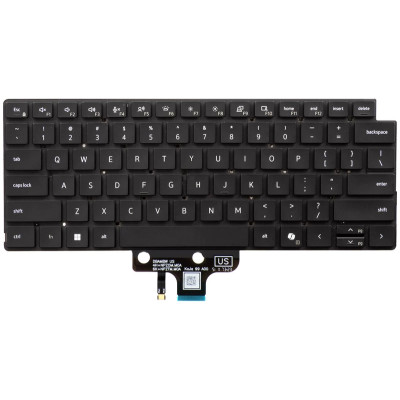 Dell Pro 7 13 P713260 P713265 backlit US keyboard black