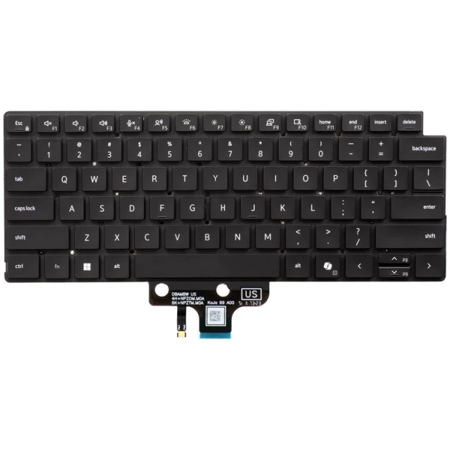 Dell Pro 7 13 P713260 P713265 backlit US keyboard black - main product image