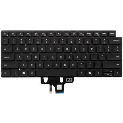 Dell Pro 5 14 P514260 P514265 backlit US keyboard black