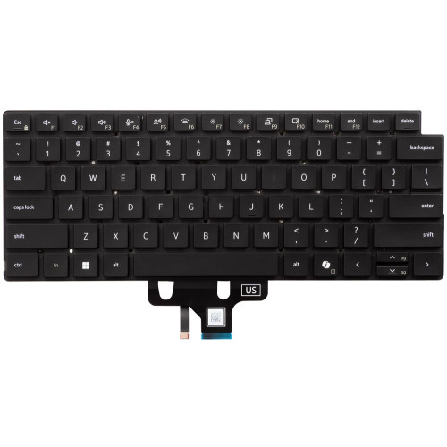 Dell Pro 5 14 P514260 P514265 backlit US keyboard black