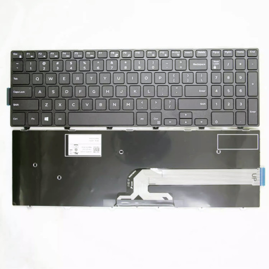 Dell Vostro 15 3546 3549 3558 3559 3561 3562 3565 3568 3572 3578 black US keyboard original - main product image