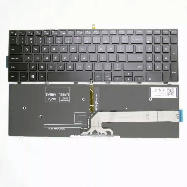 Dell Vostro 15 3546 3549 3558 3559 3561 3562 3565 3568 3572 3578 black backlit US keyboard original - main product image