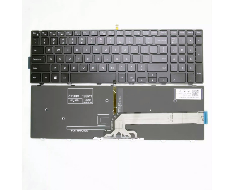 Dell Vostro 15 3546 3549 3558 3559 3561 3562 3565 3568 3572 3578 black backlit US keyboard original - additional view 
