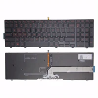 Dell Vostro 15 3546 3549 3558 3559 3561 3562 3565 3568 3572 3578 red backlit US keyboard original