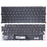 Dell XPS 13 9300, 9301, 9310, P117G, 2020 black backlit US keyboard original