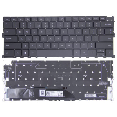 Dell XPS 13 9300, 9301, 9310, P117G, 2020 black backlit US keyboard original