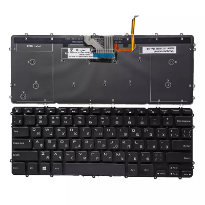 Dell XPS 15 9530 M3800 P31F 9530B backlit Russian RU keyboard