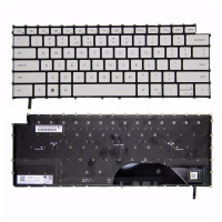 Dell XPS 9500 9510 9700 9710 9720 9730 P92F white backlit US keyboard