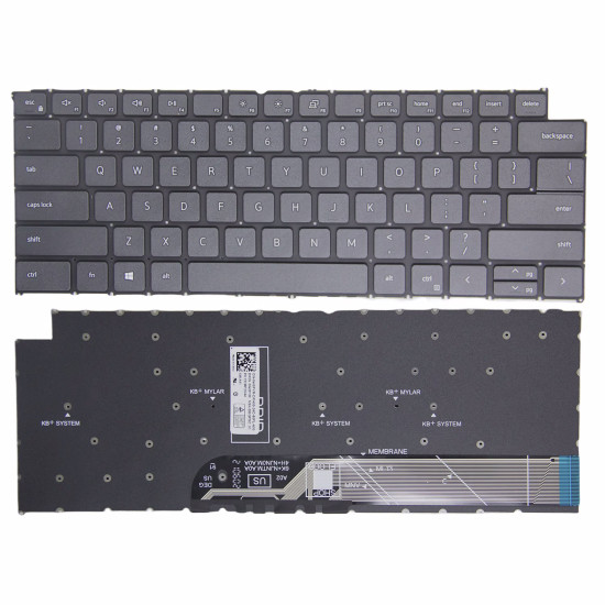 Dell Inspiron 16 5620 5625 5630 5635 black US keyboard - main product image