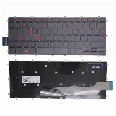 Dell P69G P69G001 P83G P83G001 P58F P58F001 red US keyboard
