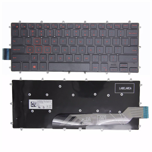 Dell P69G P69G001 P83G P83G001 P58F P58F001 red US keyboard