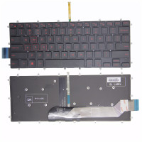 Dell Inspiron 5368 5378 5370 5379 red backlit US keyboard