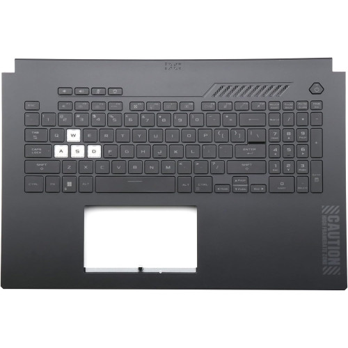 ASUS TUF Gaming FX707 FA707 RGB backlit US keyboard palmrest Dual Air Outlet Vents