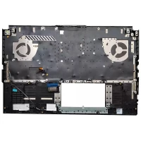 ASUS TUF Gaming FX707 FA707 RGB backlit US keyboard palmrest Dual Air Outlet Vents white - additional view 1