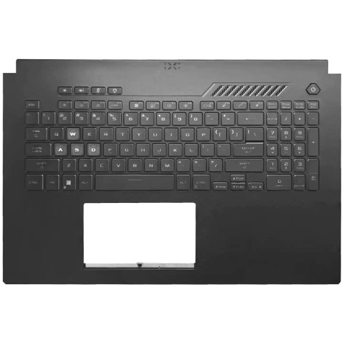 ASUS TUF Gaming FX707 FA707 RGB backlit US keyboard palmrest Dual Air Outlet Vents gray