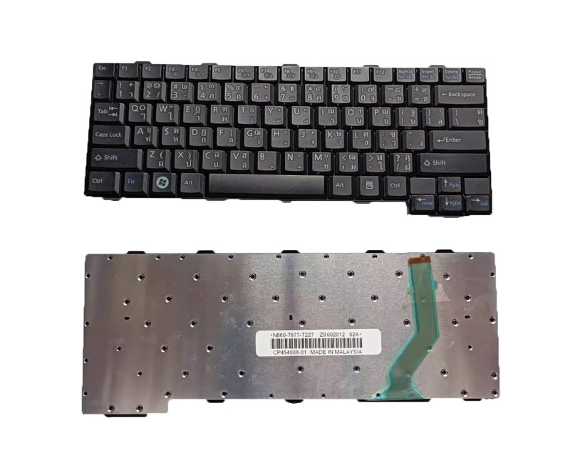 Fujitsu Lifebook P771 PH701 P702 P772 CP454006 Thai TI TA keyboard - additional view 