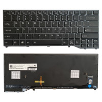 Fujitsu U7410, U747, U748, U749, E548, E448, 7U14A1, 7U14A2, gray backlit US keyboard