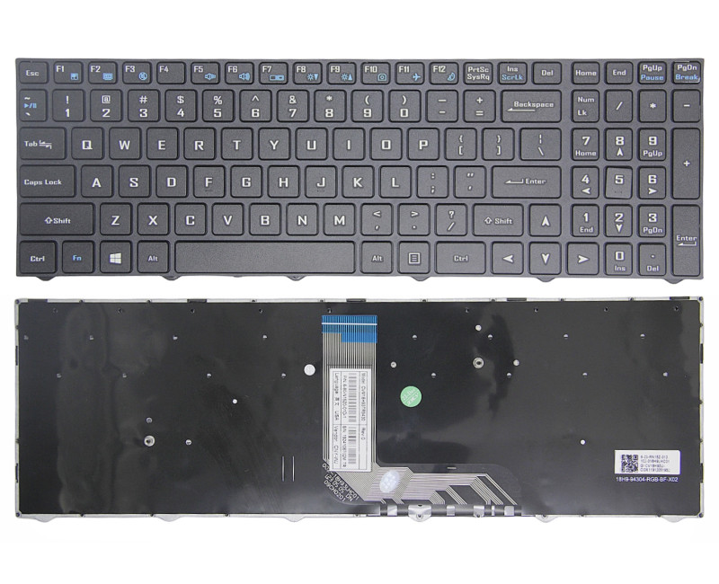 GIGABYTE Gaming G5 KC G7 KC A5 K1 AORUS RC45 black US keyboard