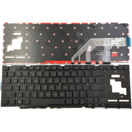 Asus ROG Mothership GZ700 Series RGB backlit US keyboard - main product image