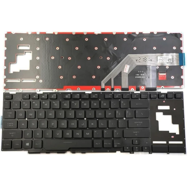 Asus ROG Mothership GZ700 Series RGB backlit US keyboard - main product image