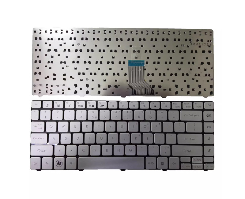 Gateway ID43 ID43A03C ID43A06C ID43A08 EC3806 silver US keyboard - additional view 