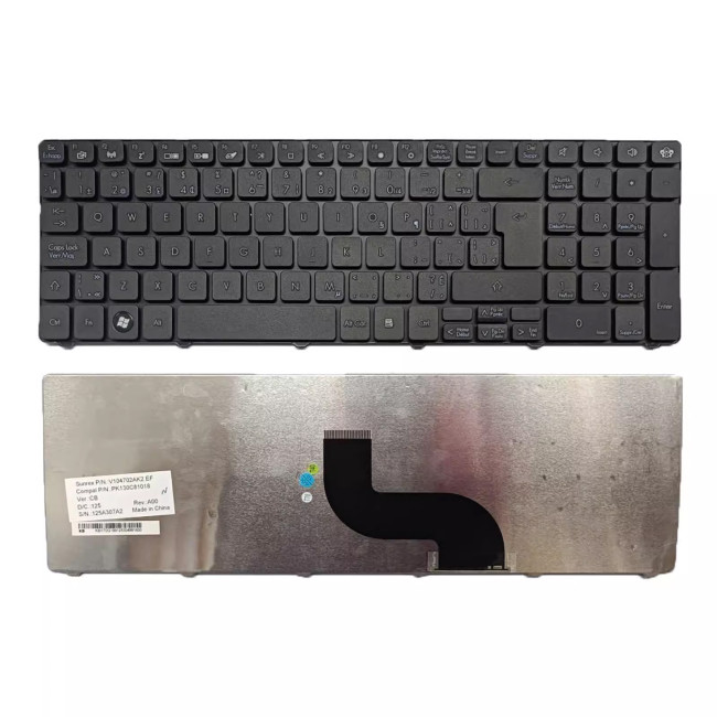 Gateway ID58 ID59 ID79 NV50 NV50A NV50A02u Canadian French CF keyboard - main product image