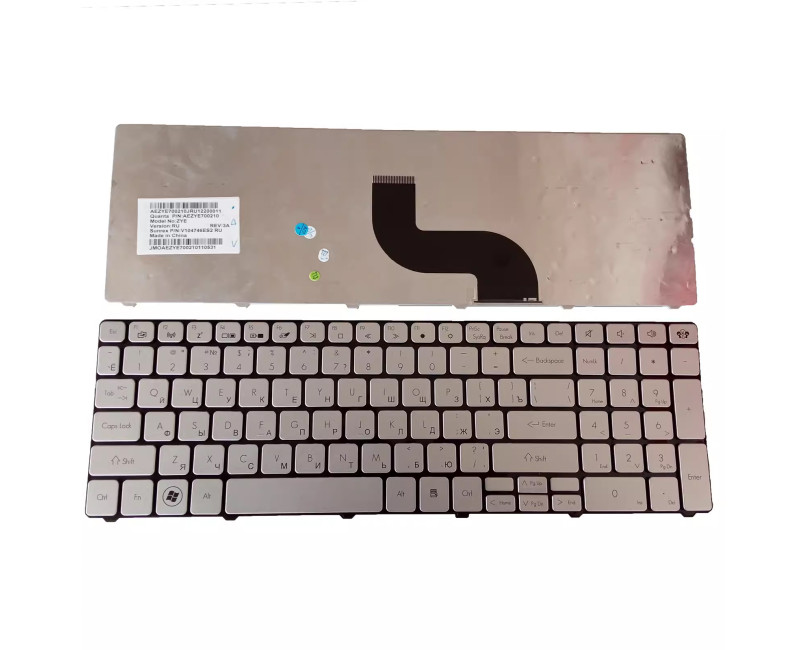Gateway ID58 ID59 ID79 NV50 NV50A NV50A02u silver Russian RU keyboard