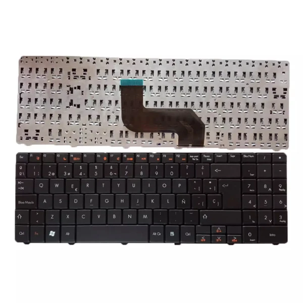 Gateway NV52 NV53 NV54 NV56 NV58 MS2274 MS2285 Spanish SP keyboard - main product image