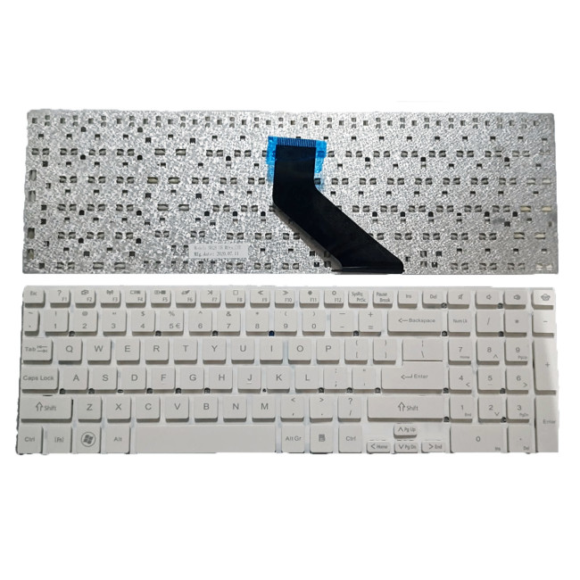 Gateway NV55S NV55S02U NV55S03U NV55S04U NV55S17 white US keyboard - main product image