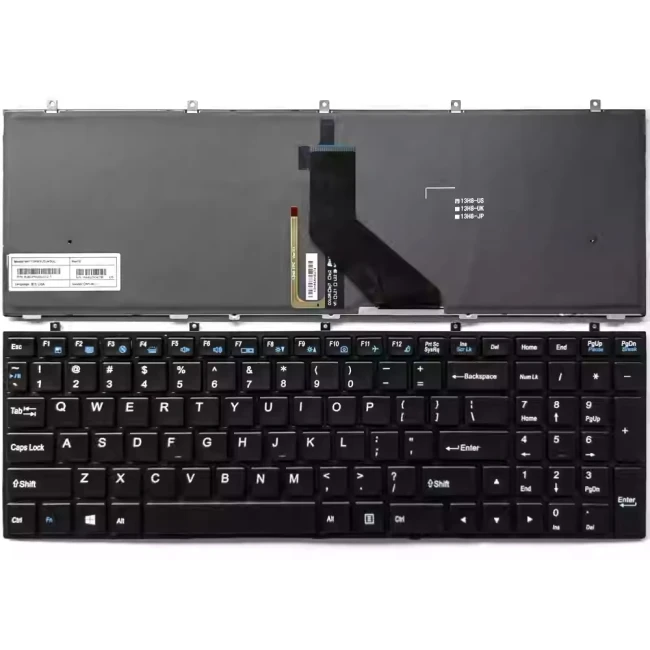 Gigabyte P17F, V3 V5 V7 R5, P27G, P27G V2, P27K, backlit US keyboard - main product image