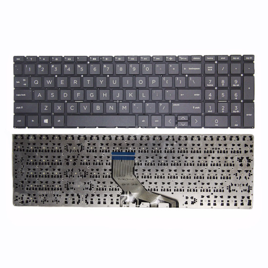 HP Zbook 15V G5, TPN-C134, TPN-Q284, ZHAN 99 G1, ZHAN 99 G4, black US keyboard - main product image