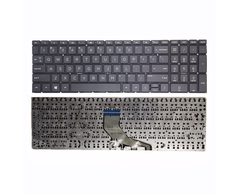 HP ENVY 17-BW, 17M-BW, 17T-BW, 17-BY, 17T-BY, 17-CA, 17Z-CA, black US keyboard - additional view 