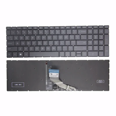 HP ENVY 17-BW, 17M-BW, 17T-BW, 17-BY, 17T-BY, 17-CA, 17Z-CA, black backlit US keyboard