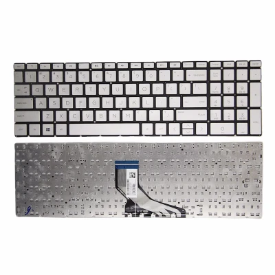 HP ENVY 17-BW, 17M-BW, 17T-BW, 17-BY, 17T-BY, 17-CA, 17Z-CA, silver US keyboard
