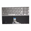 HP Zbook 15V G5, TPN-C134, TPN-Q284, ZHAN 99 G1, ZHAN 99 G4, silver backlit US keyboard
